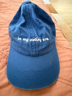Swifties 4 Kamala S4K x Social Goods in my voting era cotton blue cap hat